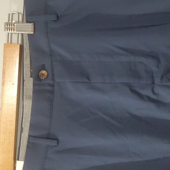 Greg Norman Shorts Men's Sz 36 Blue Performance Fabric Moisture Wicking Stretch - Picture 4 of 14